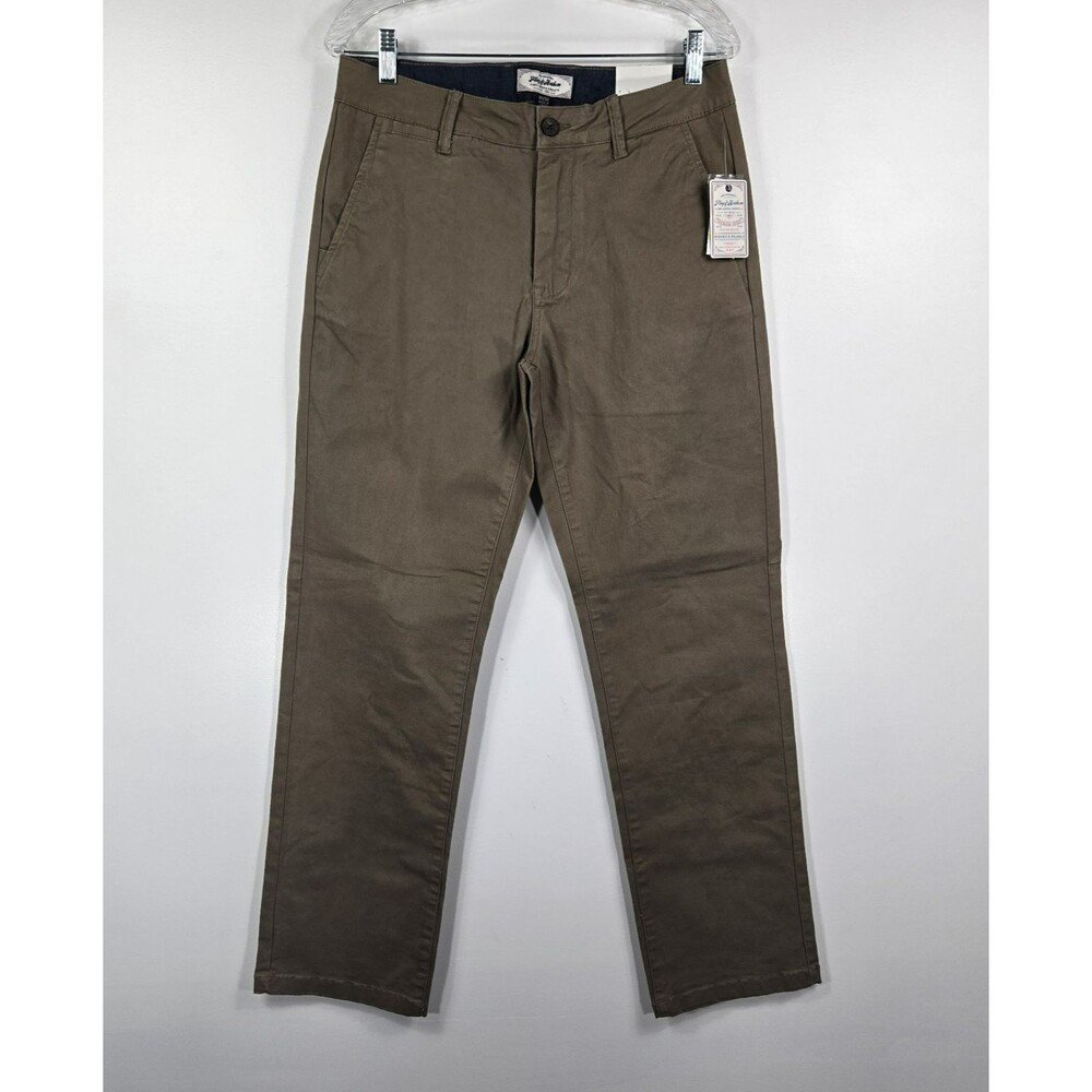 Flag & Anthem Men's‎ Size 30/32 Brown Chino Portland Relaxed Pants NWT